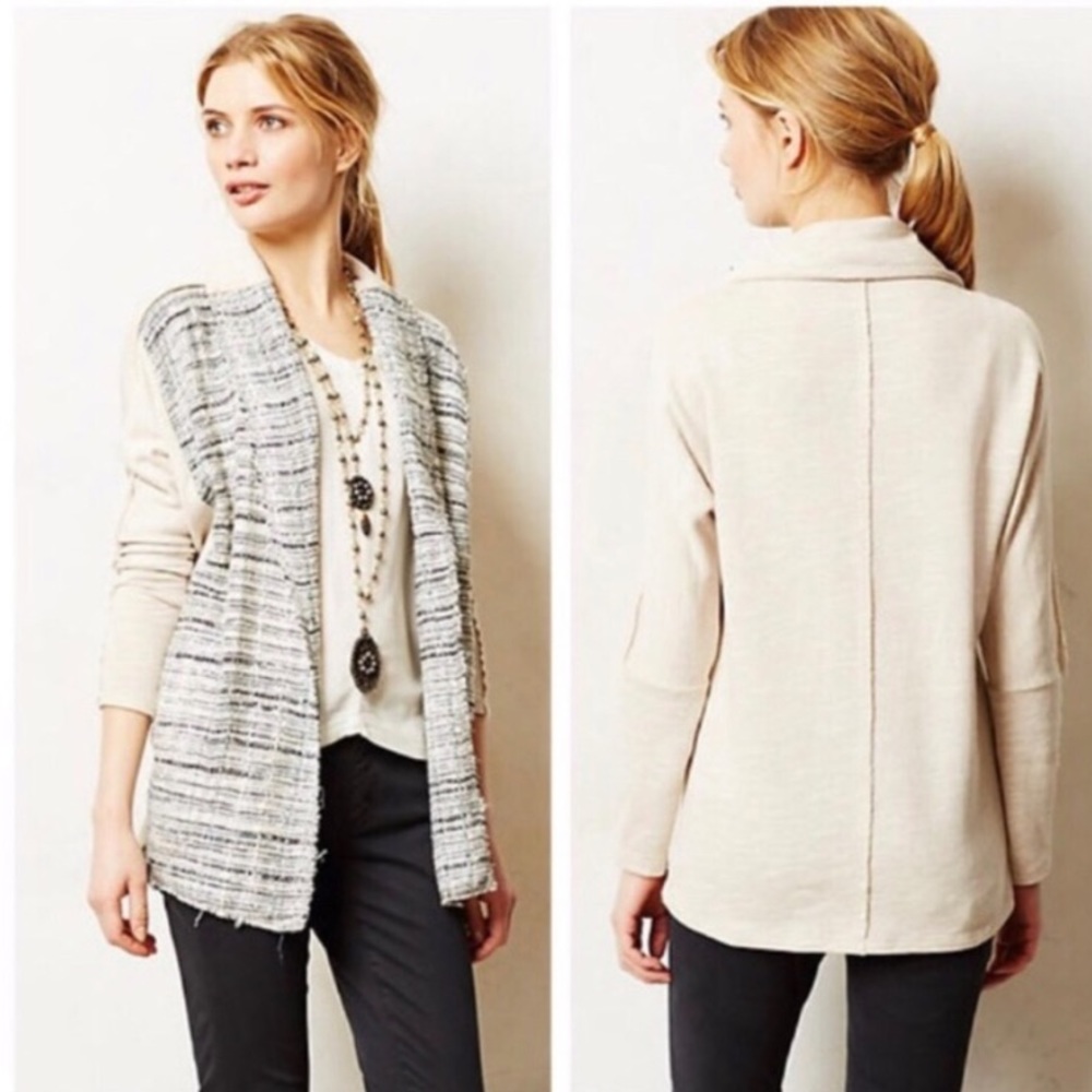 Anthropolgoie Dolan Twinkle Tweed Cardigan